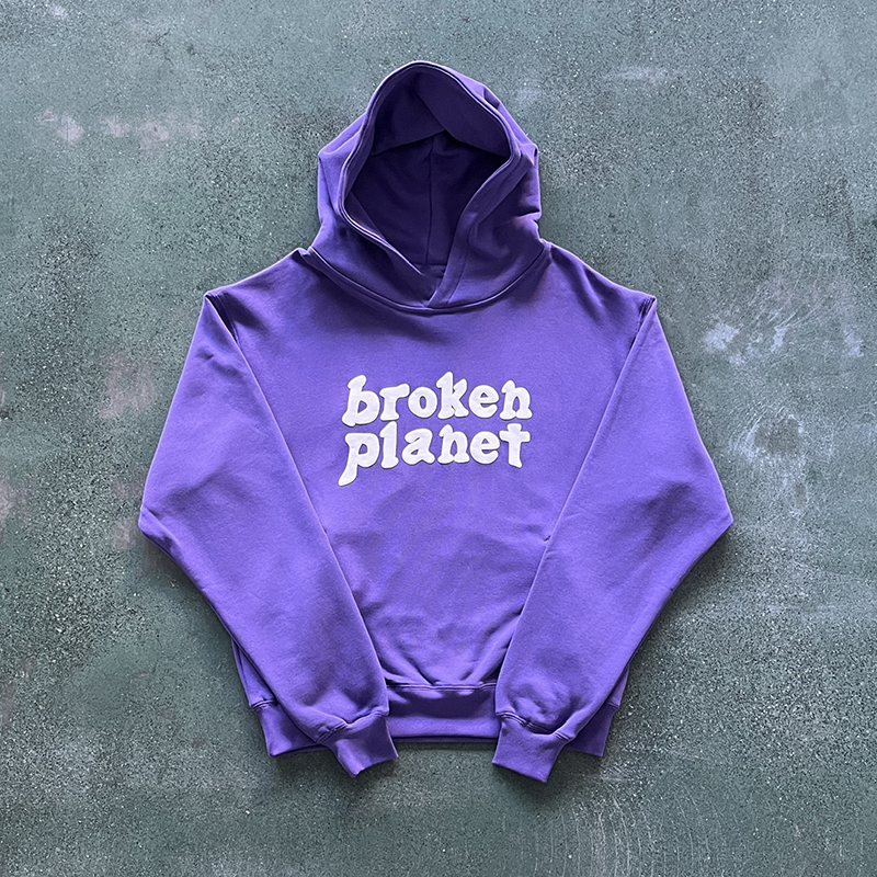 Punk Rock Casual Printed Hoodie