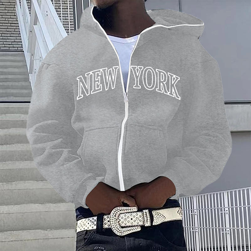 Hip Hop New York Printed Hoodie