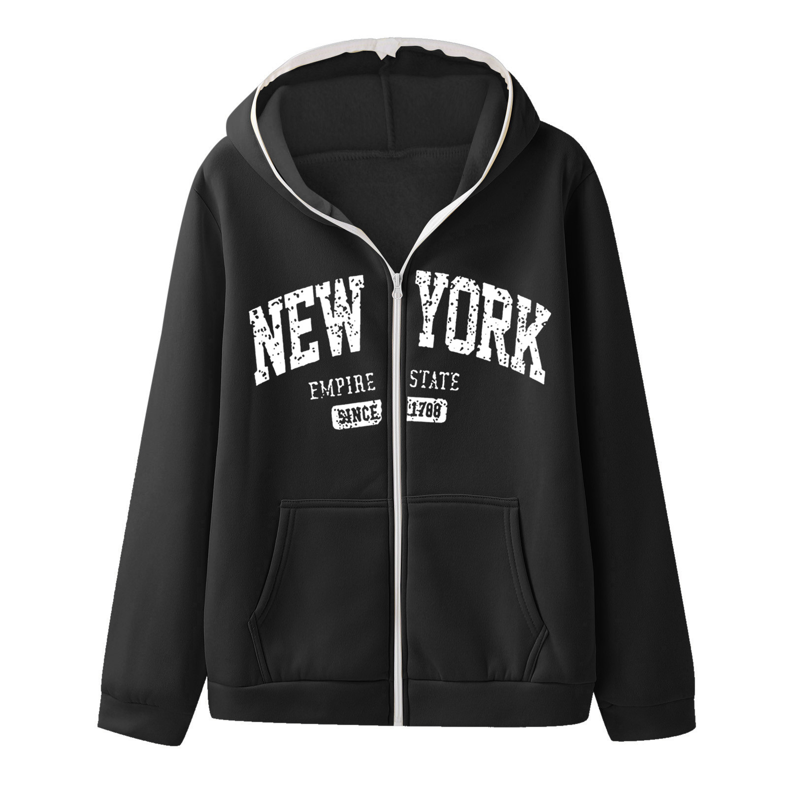 Hip Hop New York Printed Hoodie