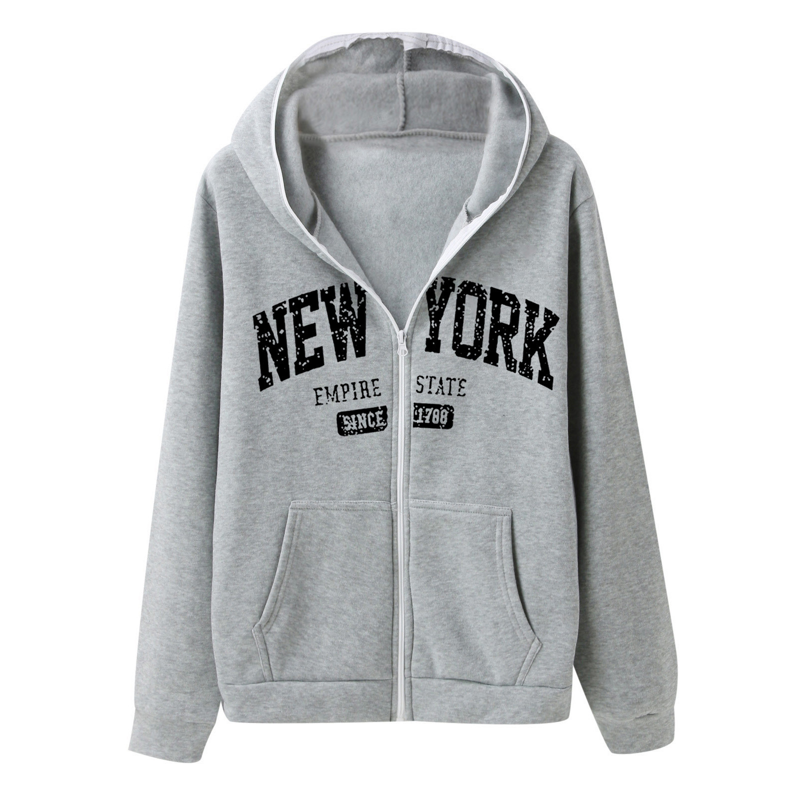 Hip Hop New York Printed Hoodie