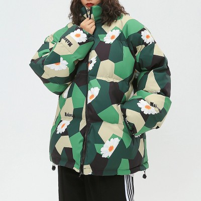 Daisy Floral Cotton Winter Coats