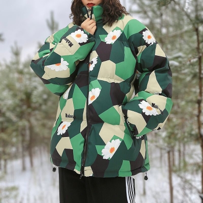 Daisy Floral Cotton Winter Coats