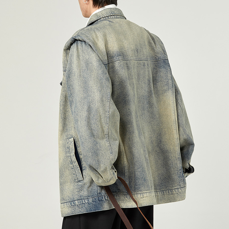 Distressed Washed All-Match Denim Jacket