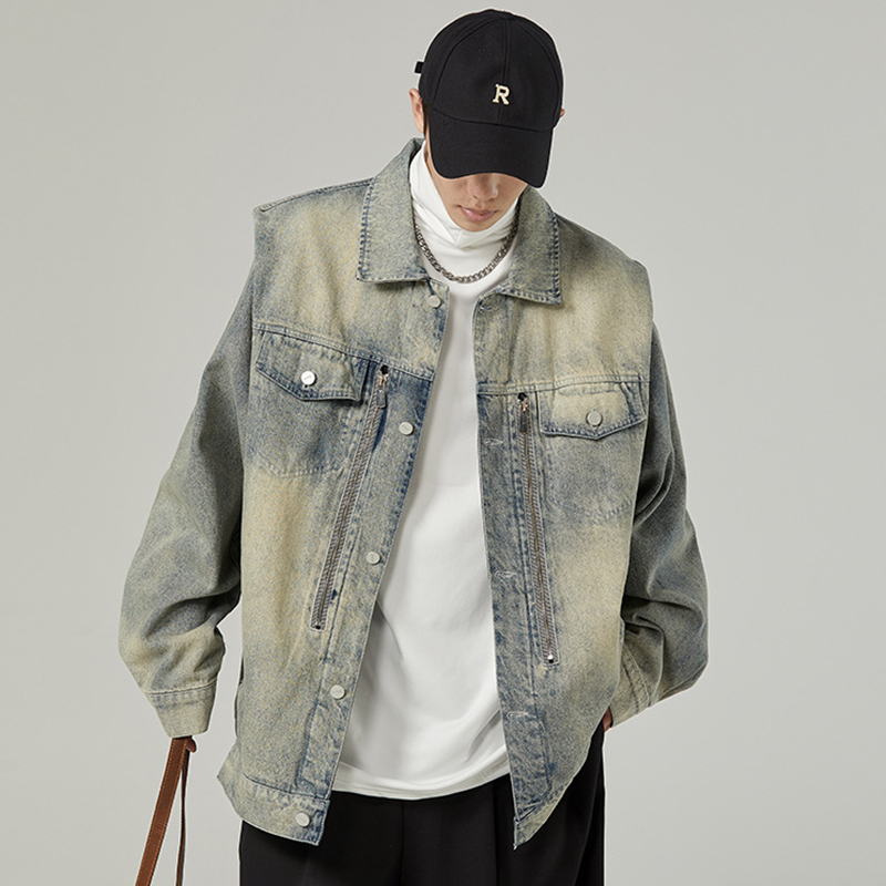 Distressed Washed All-Match Denim Jacket