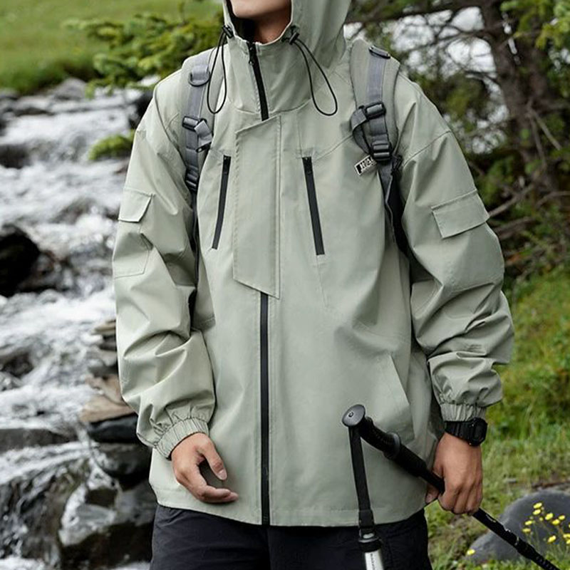 Outdoor Windproof And Waterproof Hiking Jacket