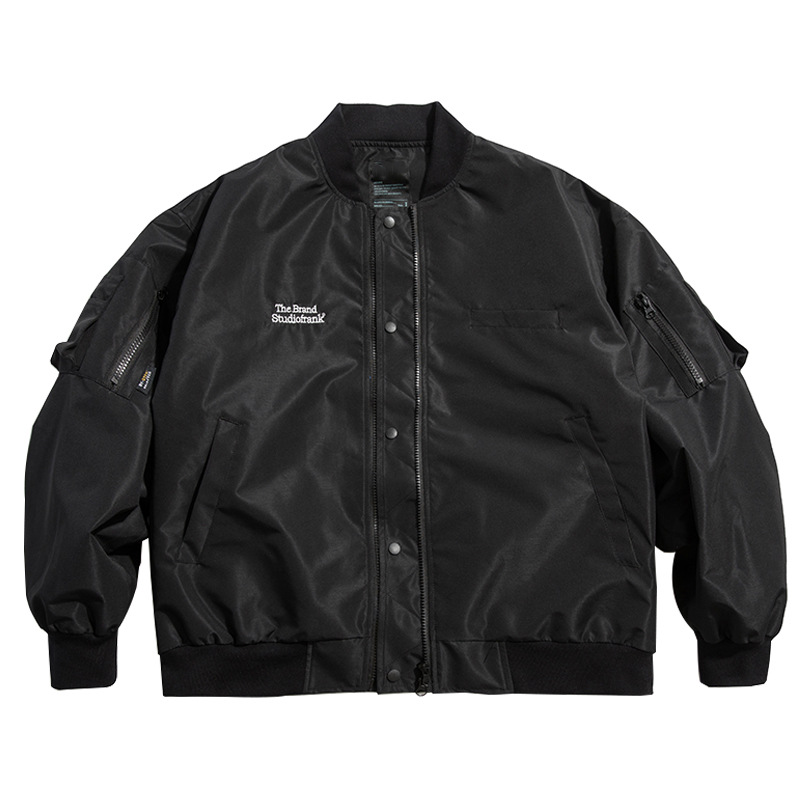 Functional Pocket Baseball Jacket