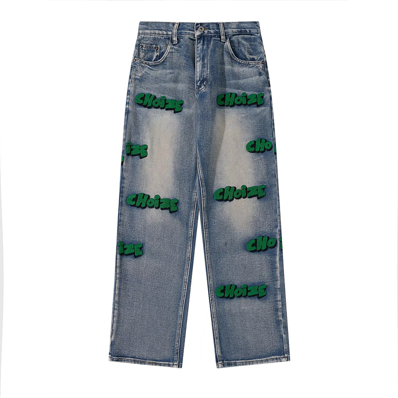 Unisex Y2K Retro Straight Jeans