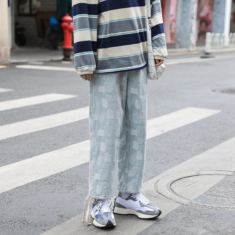 Street Loose Straight Jeans