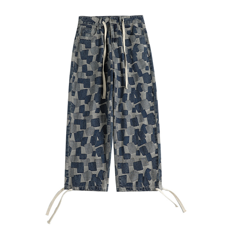 Street Loose Straight Jeans