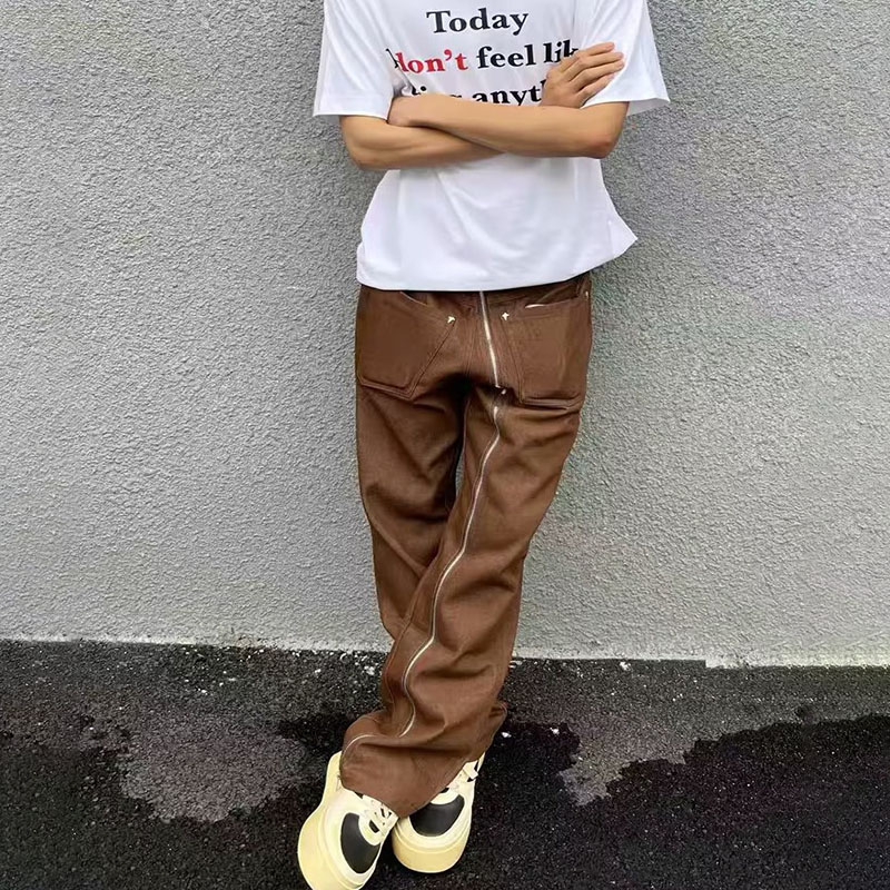 Cleanfit Zipper Bootcut Jeans Cleanfit Zipper Bootcut Jeans