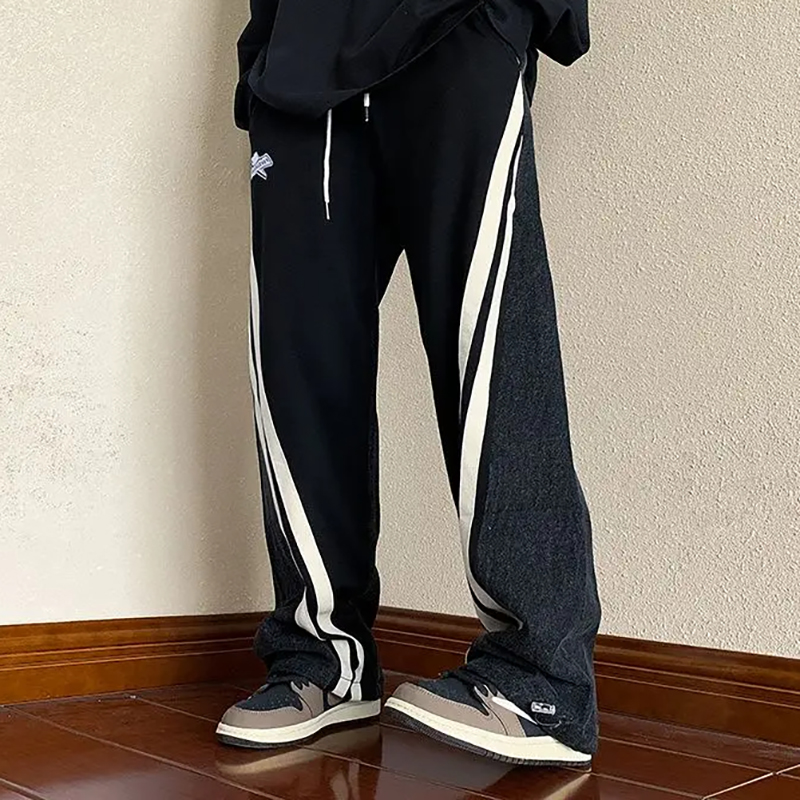 Fashionable Street Patchwork Jeans