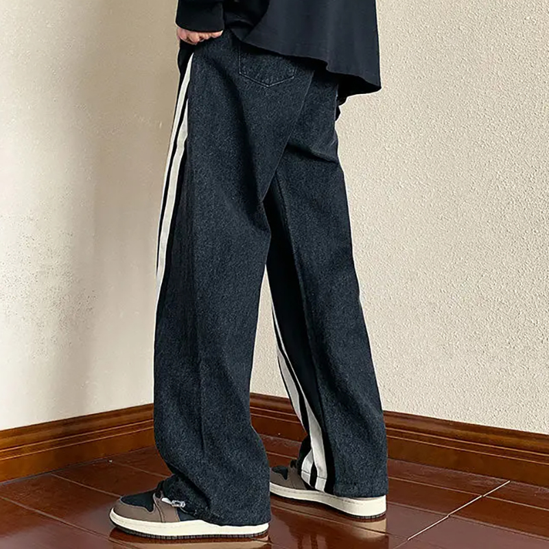 Fashionable Street Patchwork Jeans