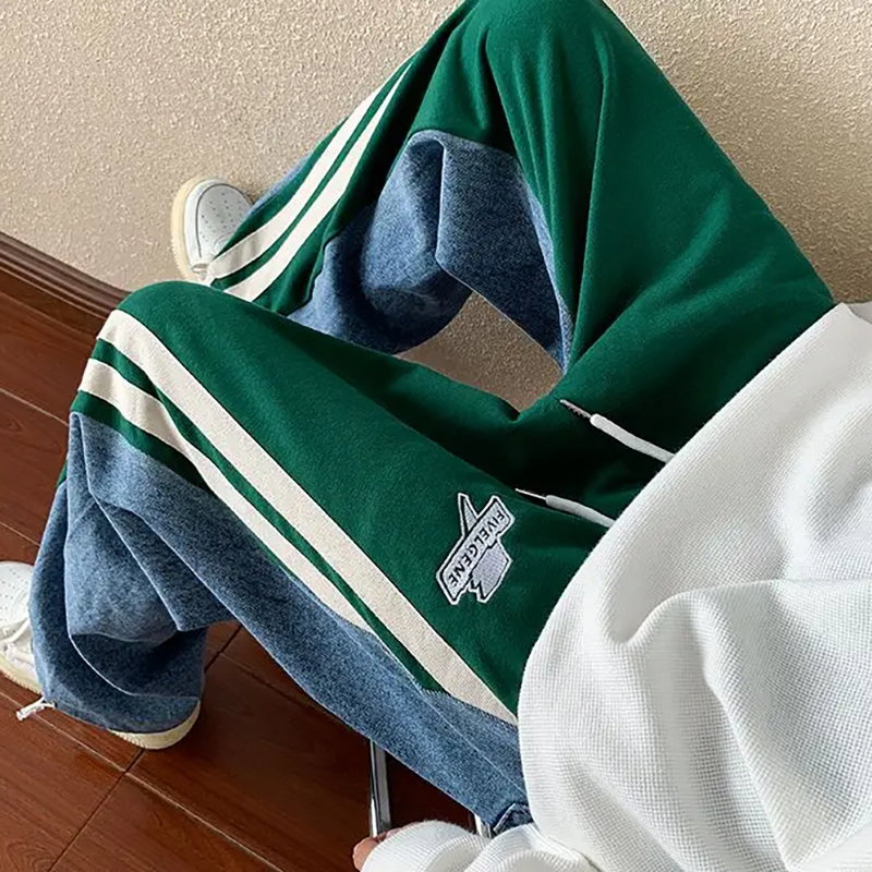 Fashionable Street Patchwork Jeans