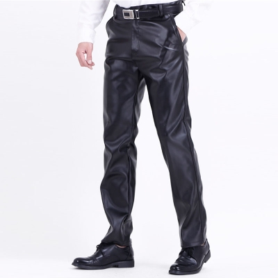 Windproof Moisture Proof Oil Proof And Stain Resistant Leather Pants