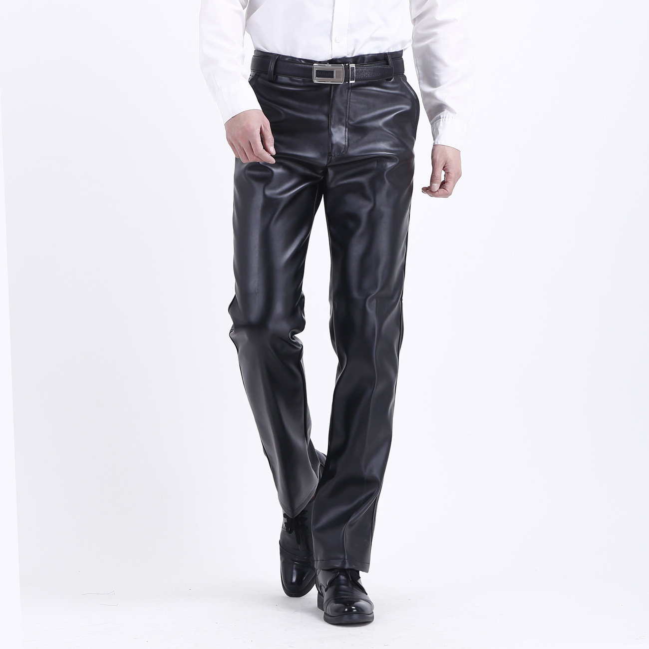 Windproof Moisture Proof Oil Proof And Stain Resistant Leather Pants