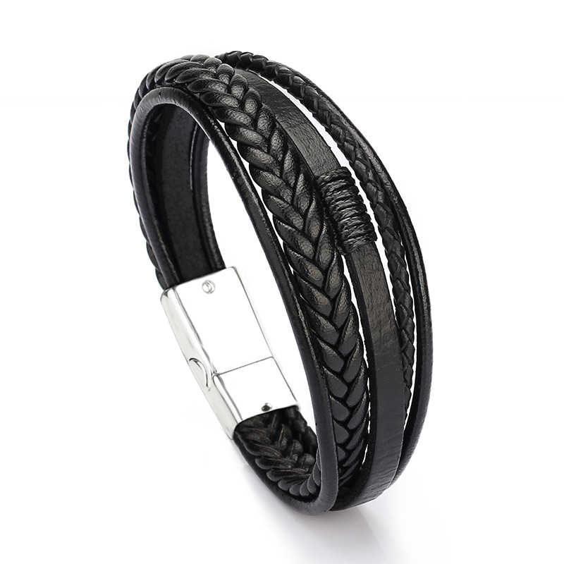 Fashion Leather Bracelet for Men
