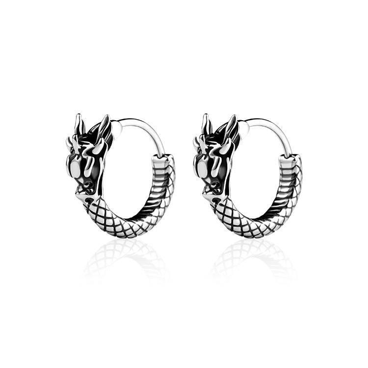 Dragon Earrings for Men