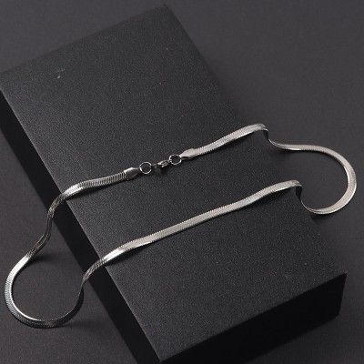 4mm Silver Snake Chain