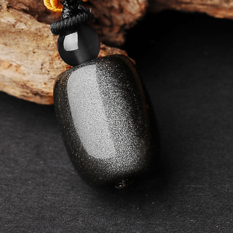 Gold Obsidian Natural Stone Friday Stone Pendant