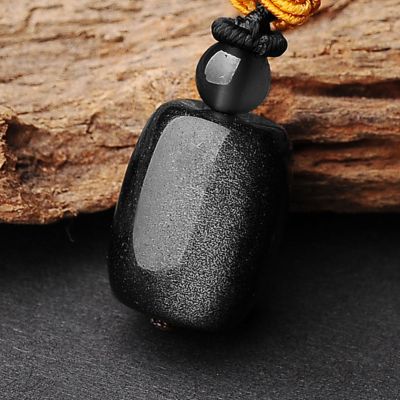 Gold Obsidian Natural Stone Friday Stone Pendant