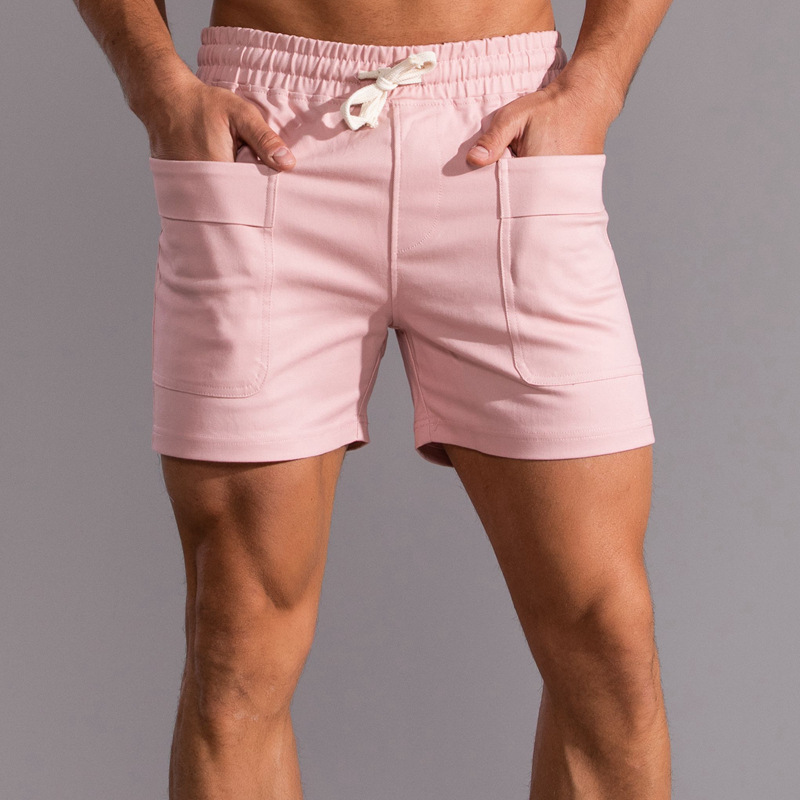 Multicolor Oversized Cotton Shorts