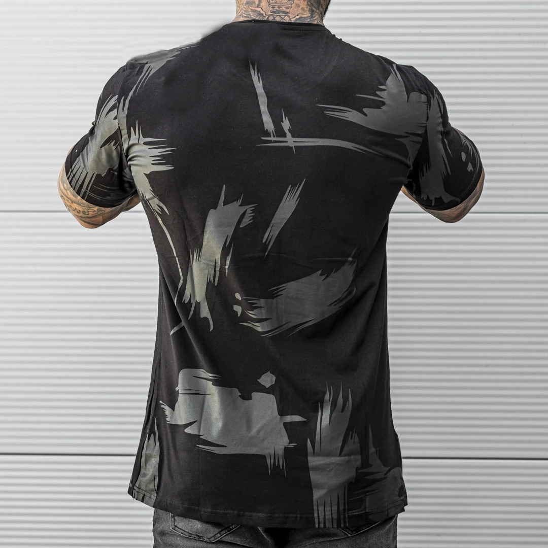 Graffiti Print Resort Shirt