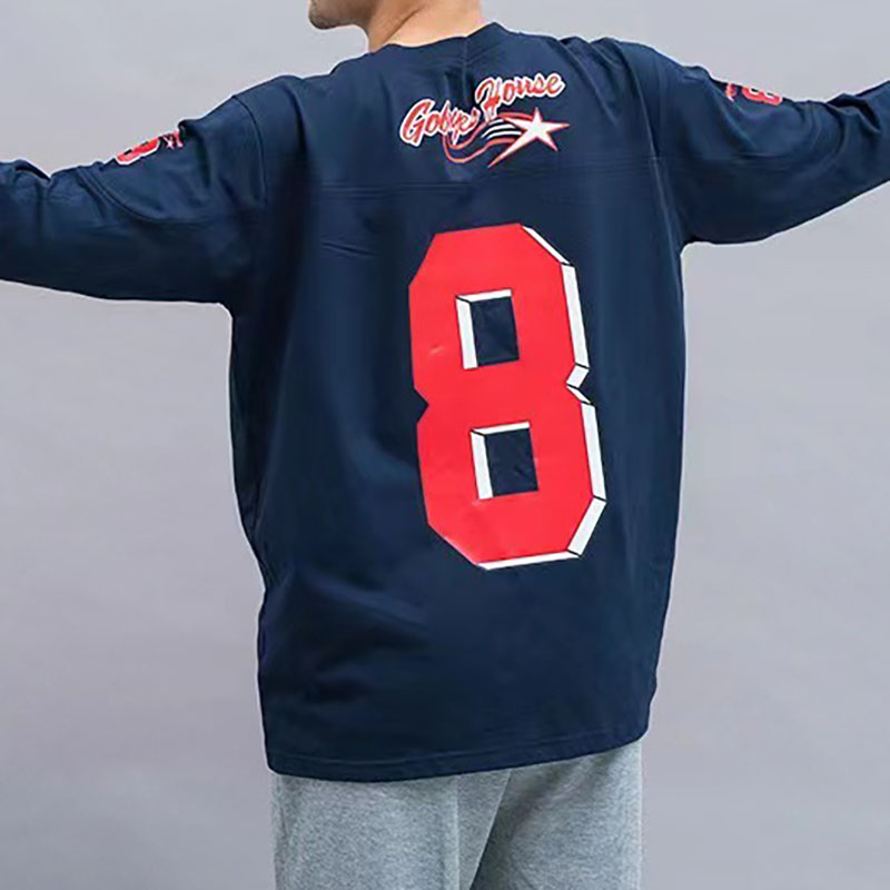 Vintage Long Sleeve Rugby T-Shirt