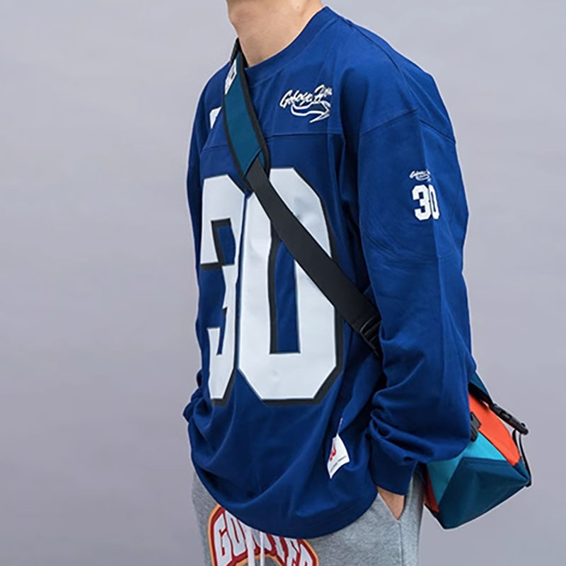 Vintage Long Sleeve Rugby T-Shirt