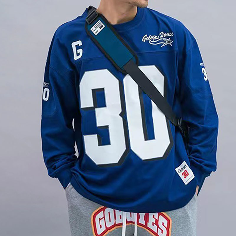 Vintage Long Sleeve Rugby T-Shirt