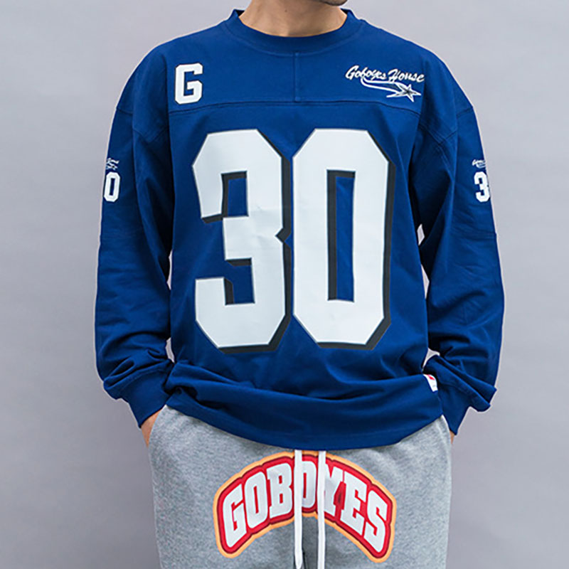 Vintage Long Sleeve Rugby T-Shirt