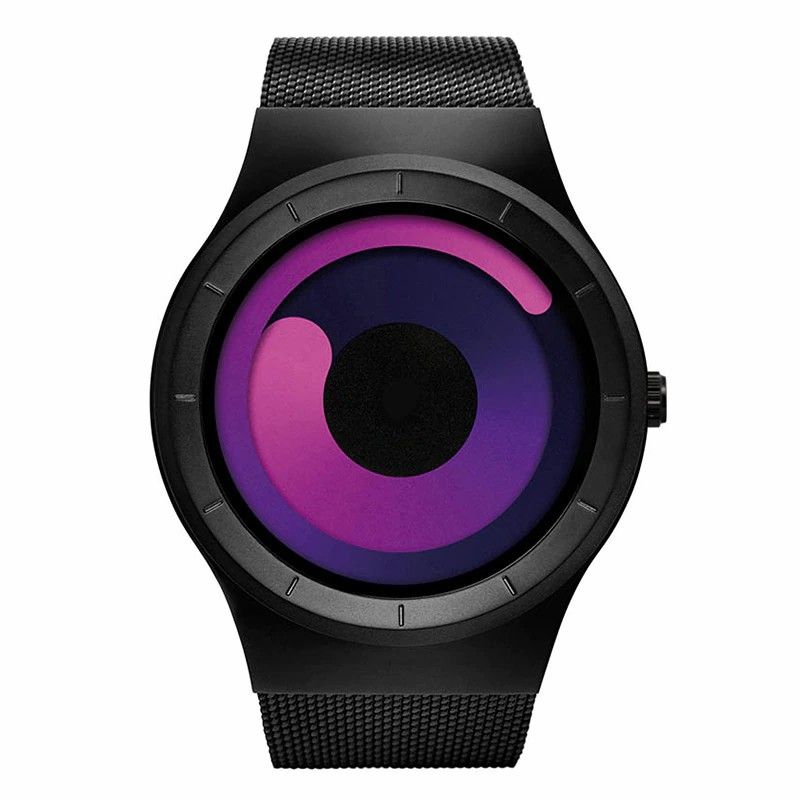 40mm Creative Swirl Unisex Watch