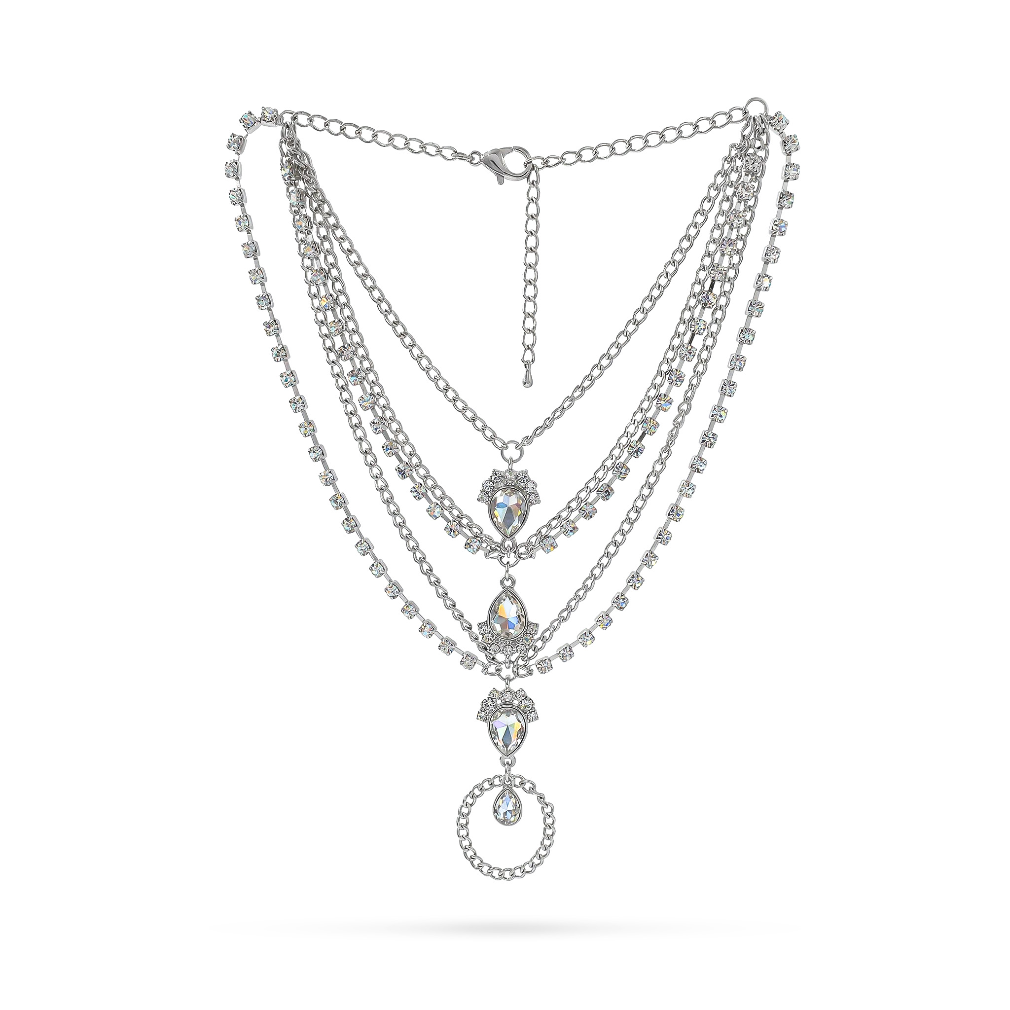 Boho Beach Crystal Anklet