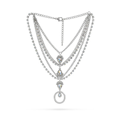 Boho Beach Crystal Anklet