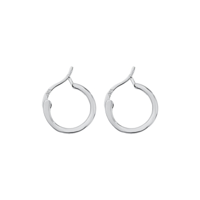 Sterling Silver Hoop Earrings