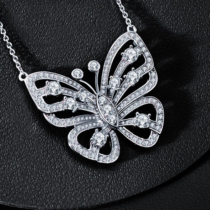 Exclusive Butterfly Necklace & Ring Set