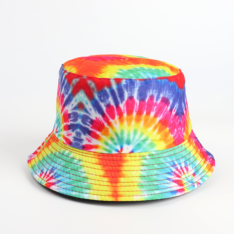 Rainbow Tie Dye Bucket Hat