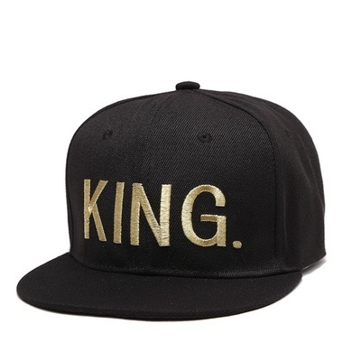 King Embroidery Adjustable Snapback Cap