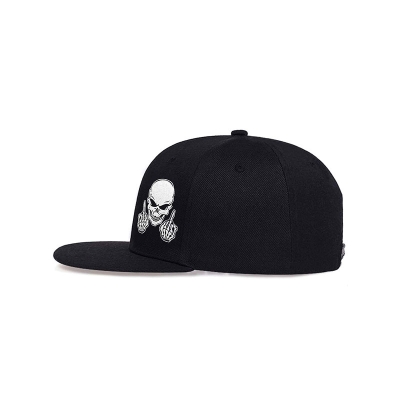 Halloween Skull Snapback Hat