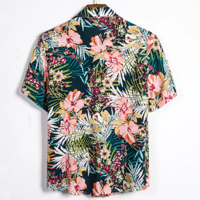 Hello Vacation Casual Printed Short Sleeve Shirt