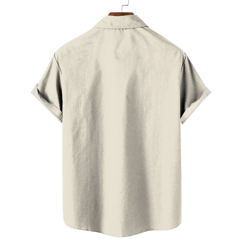 Colorful Koi Print Hawaiian Shirt