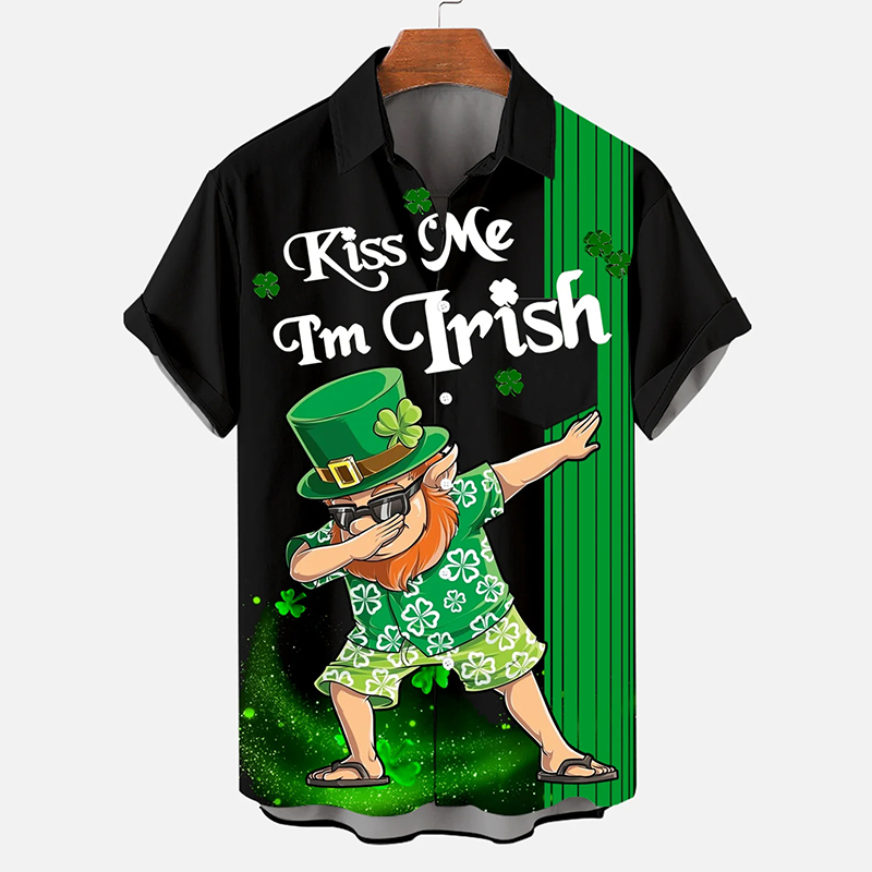 St. Patrick's Day Printed Shirt