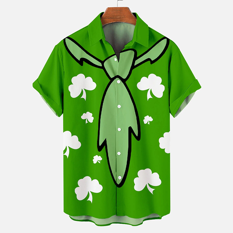 St. Patrick's Day Printed Shirt