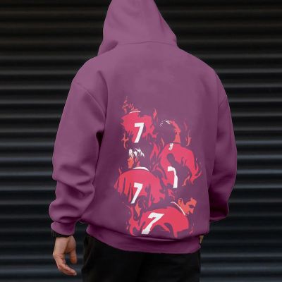 Champions League Manchester Team Printed Hoodie