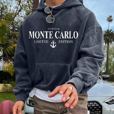 Sports Club Vintage Washed Hoodie