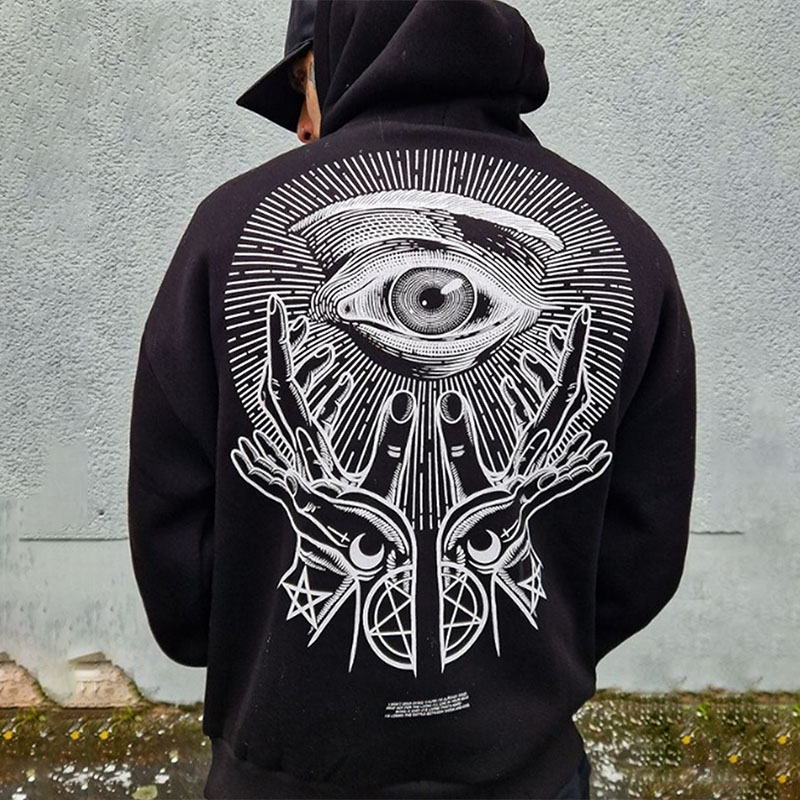 All Seeing Eye Oversized Hoodie