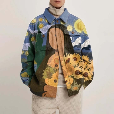 Artist Series Painting Shirt Jacket