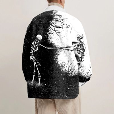 Unisex "Someone Will Come For You" Print Jacket