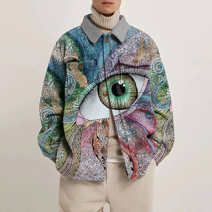 Art Graffiti Eyes Shirt Jacket