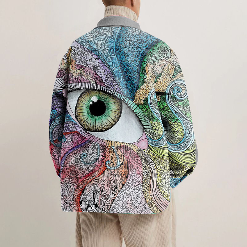 Art Graffiti Eyes Shirt Jacket