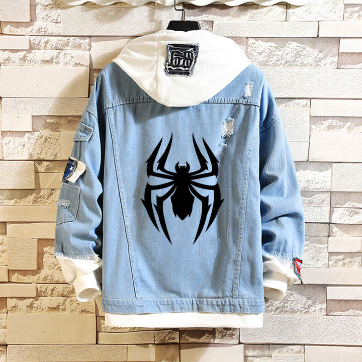 Animated Spider Denim Jacket